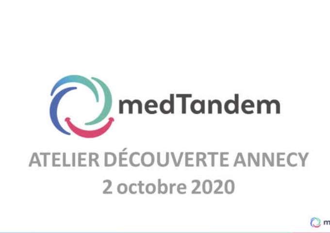 Atelier découverte - ANNECY-02/10/2020- 20h à 23h (DPC 16382000010)