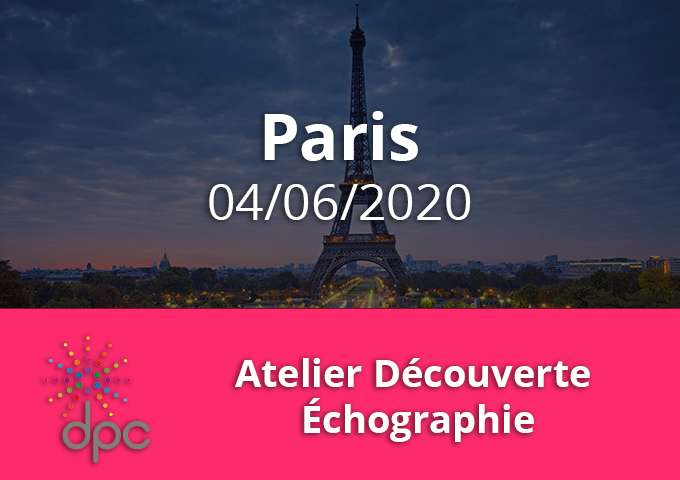 Atelier découverte - Paris - 04/06/2020- 20h à 23h (DPC 16382000010)