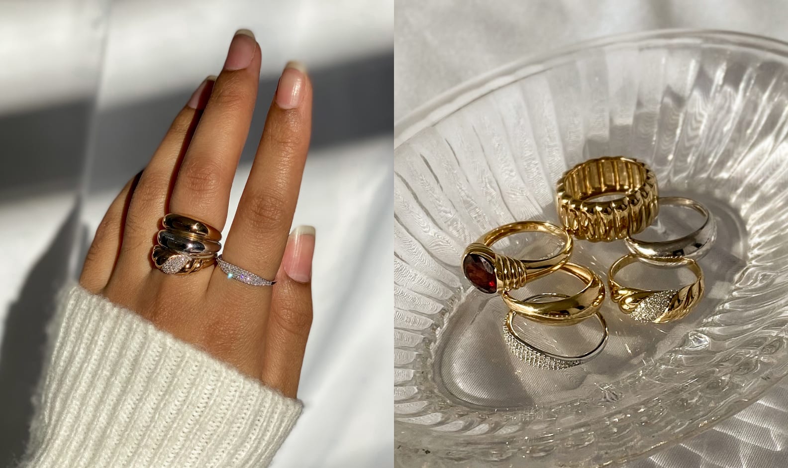 6 Ways to Wear Gold & Silver Jewellery Together