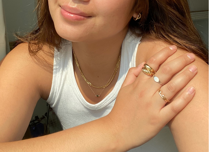 Initial Statement Stack Ring