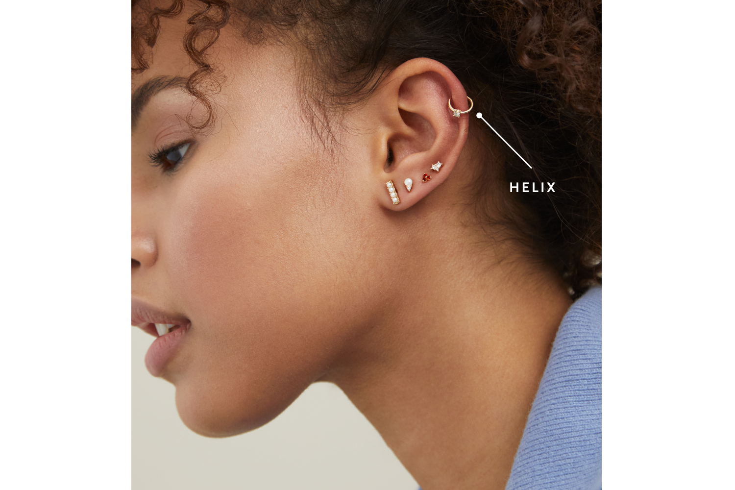 ear piercing helix