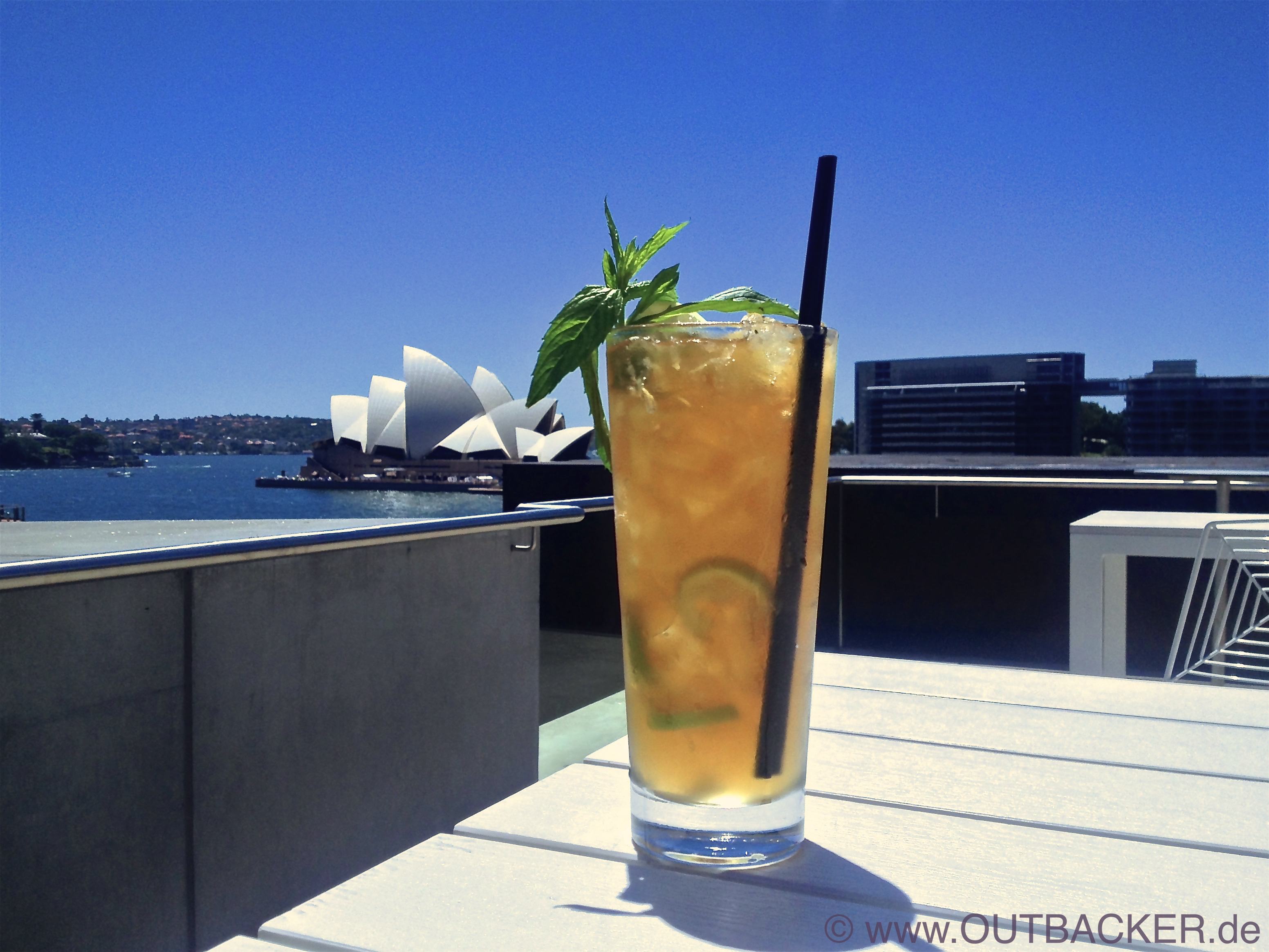 Museum of Contemporary Art rooftop cafe