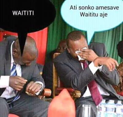 Waititu chronicles again