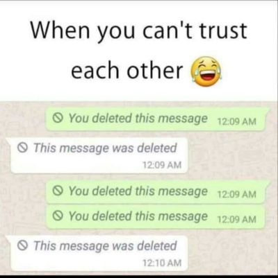 Trust issues