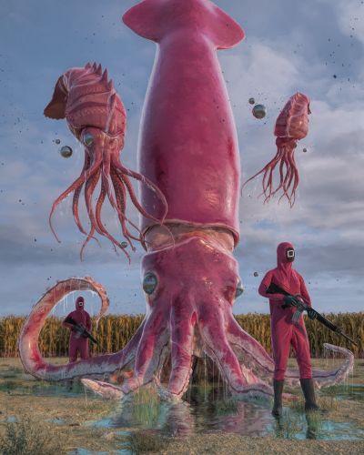 Squid game concept art