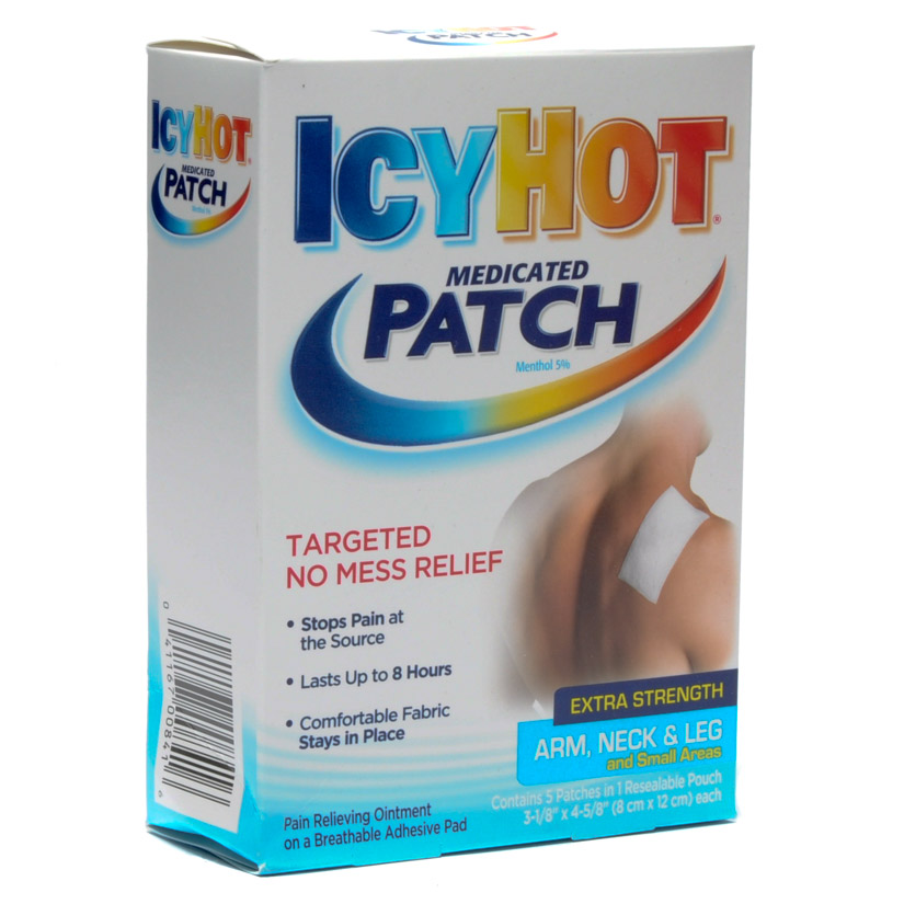 Icy Hot Pain Patch MFASCO Health & Safety