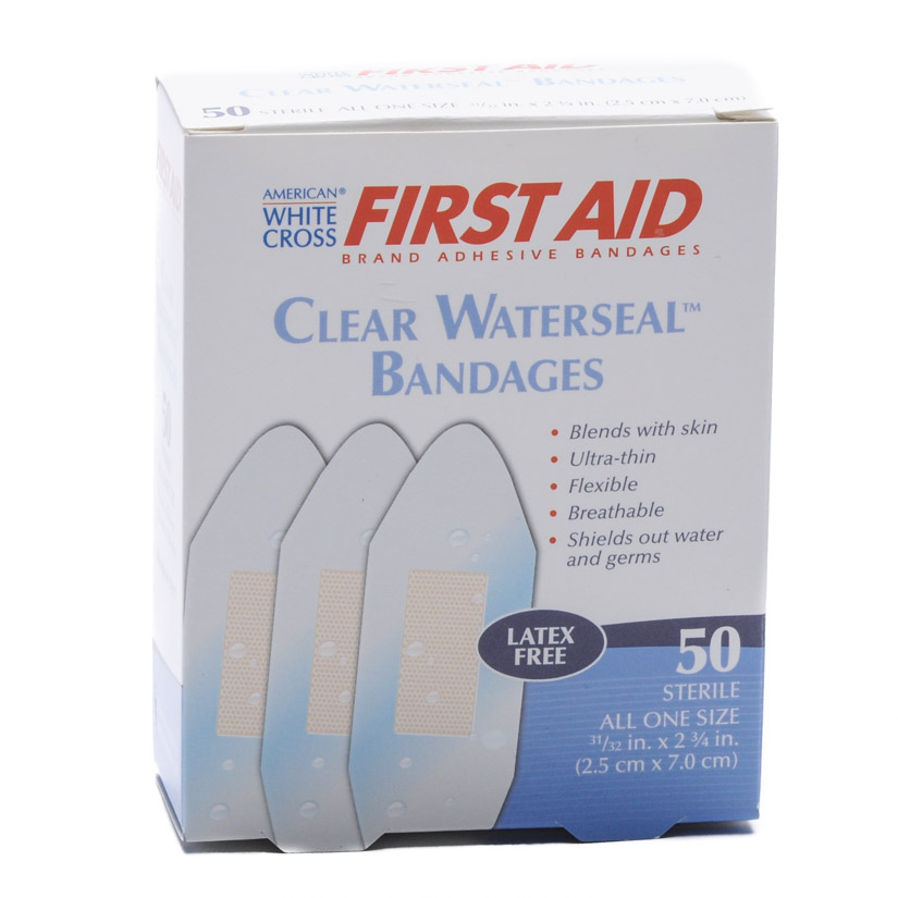 Clear Waterseal Bandages MFASCO Health & Safety