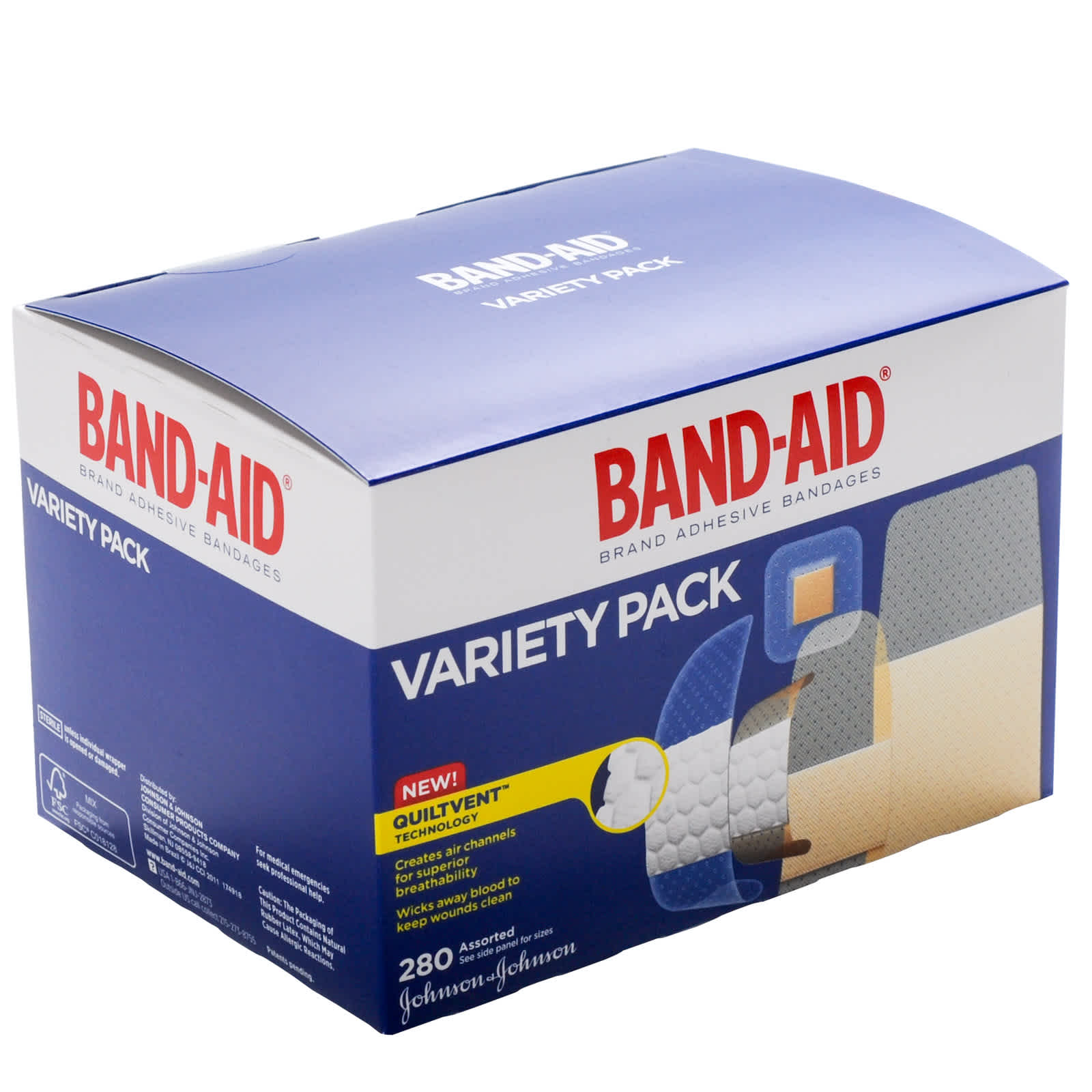 J & J Bandaid Variety Pack MFASCO Health & Safety