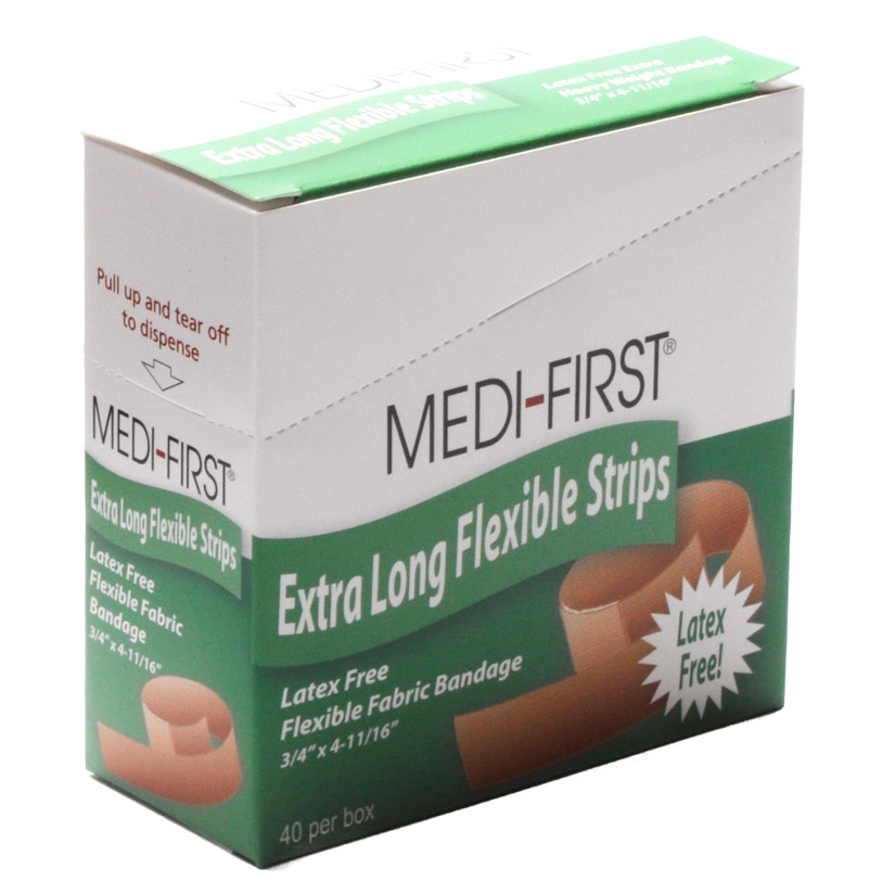 Medifirst Bandaid Extra Long Finger MFASCO Health & Safety