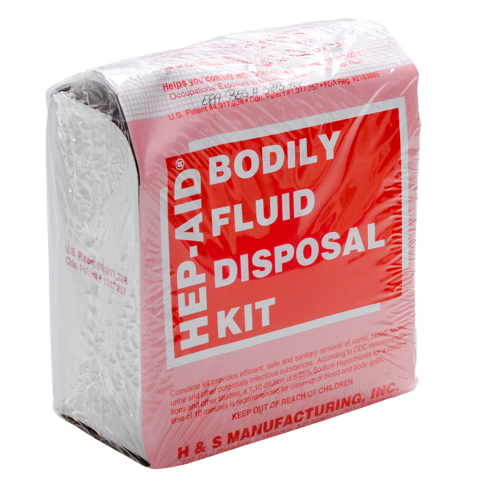 HepAid Bodily Fluids Disposal Kit MFASCO Health & Safety