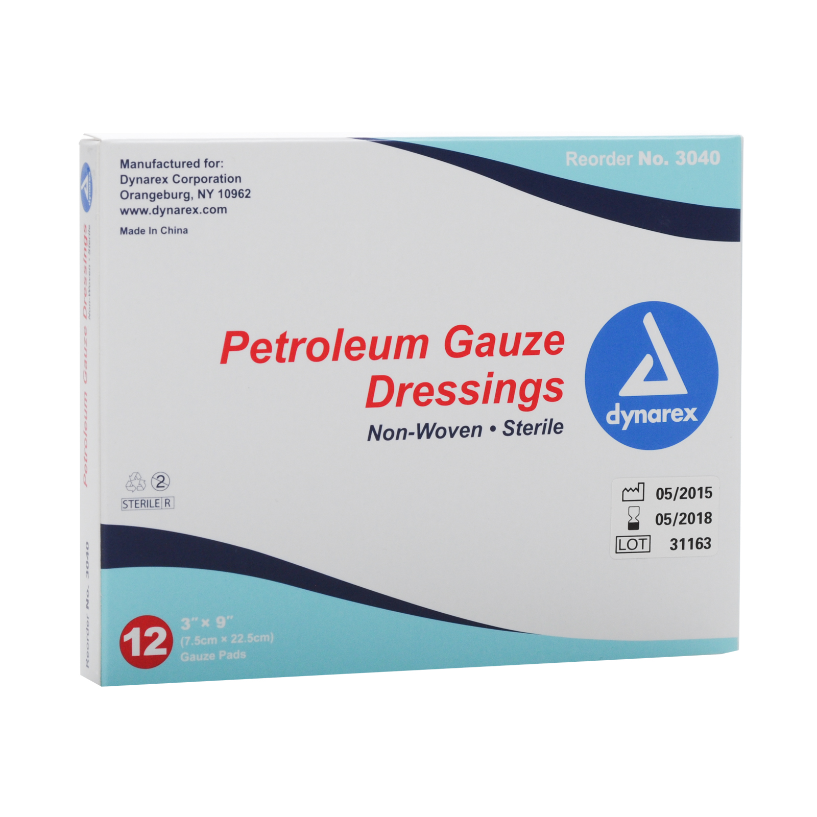 Petroleum Gauze Dressing 3x9 MFASCO Health & Safety