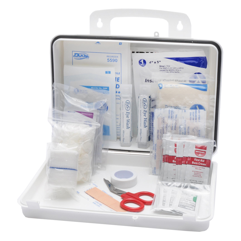 First Aid Kit Osha Class A Fill 16 Plastic MFASCO Health & Safety