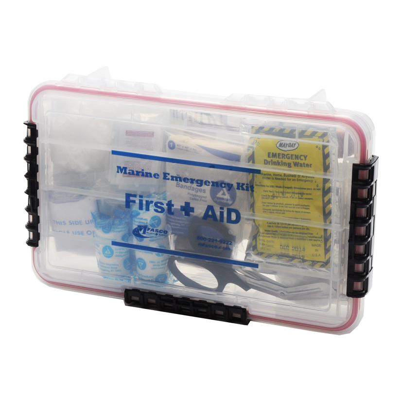 Marine First Aid Kit Waterproof Case MFASCO Health & Safety