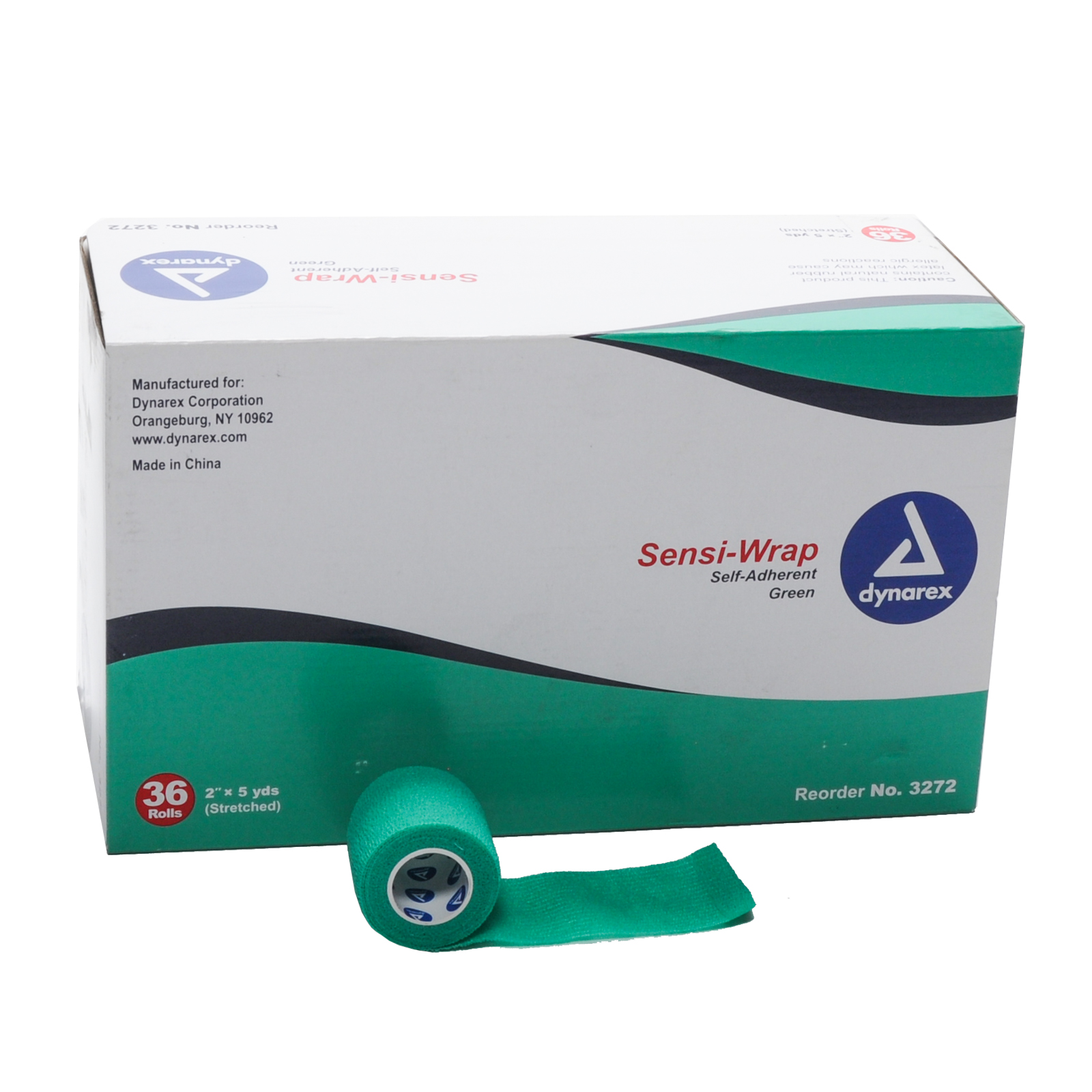 SensiWrap Cohesive Bandage Green MFASCO Health & Safety