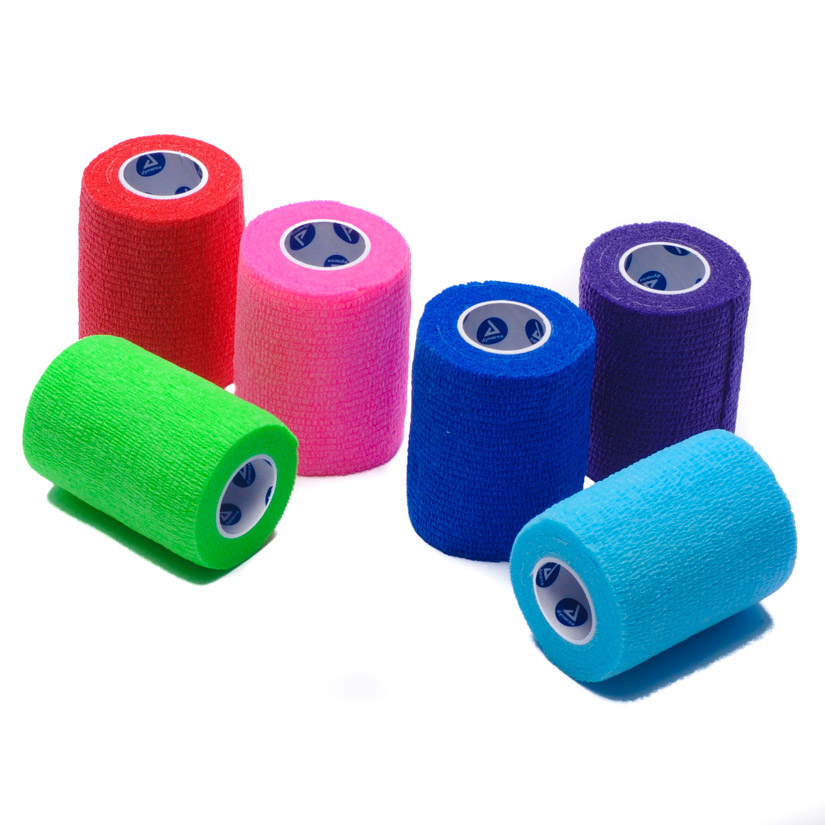 Elastic Bandage Wrap Self Adherent Colors MFASCO Health & Safety