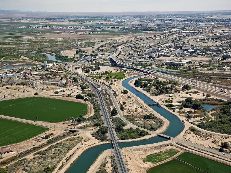 Yuma County community and agricultural landscape
