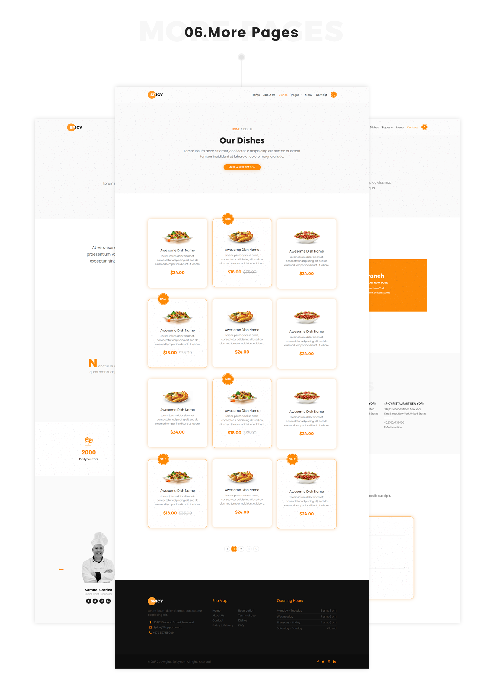 Spicy - Restaurant HTML5 Template - 7
