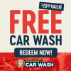 Redeem Your Free Wash!