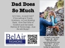 Apparel for whenever and wherever life takes Dad!