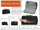 This Suiter Duffel 2 in 1 Bag is ideal for a 3 to 5 Day Trip: Professional or Casual
