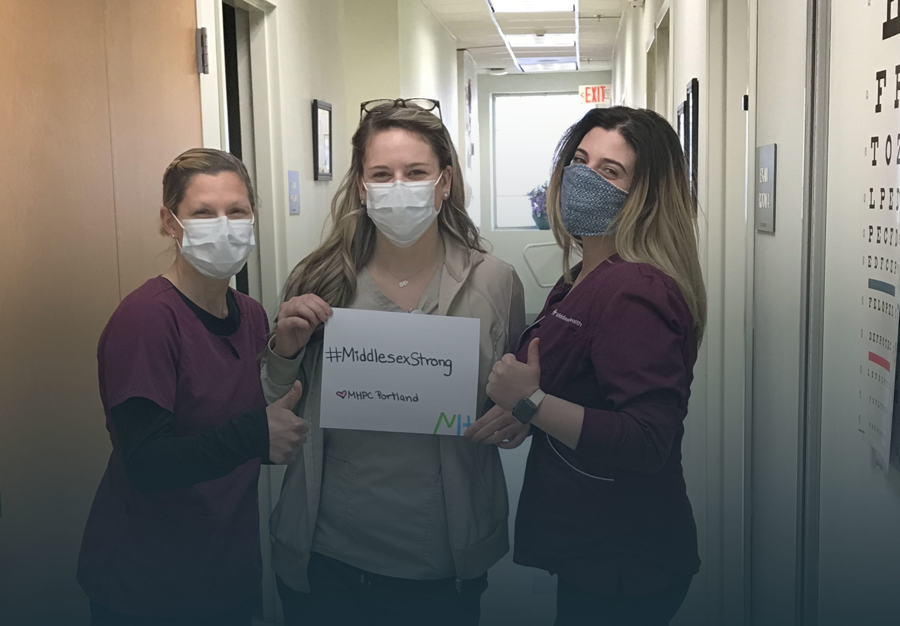 Our staff are on the front lines caring for patients and keeping everyone safe.