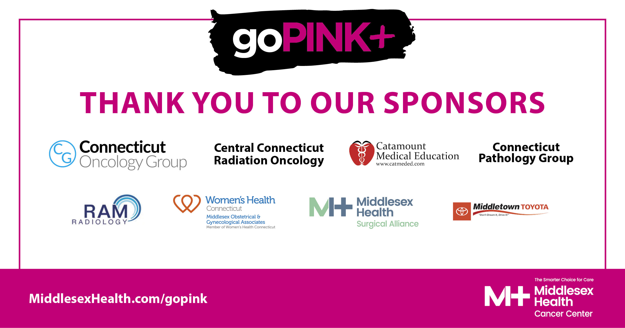 Go pink