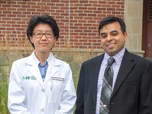 Drs. Chia-Chi Wang and Nadeem Hussain