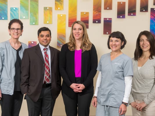 Members of the Continence Center team.