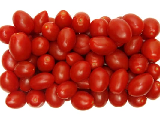 Red roma tomatoes