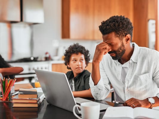 Stress and father