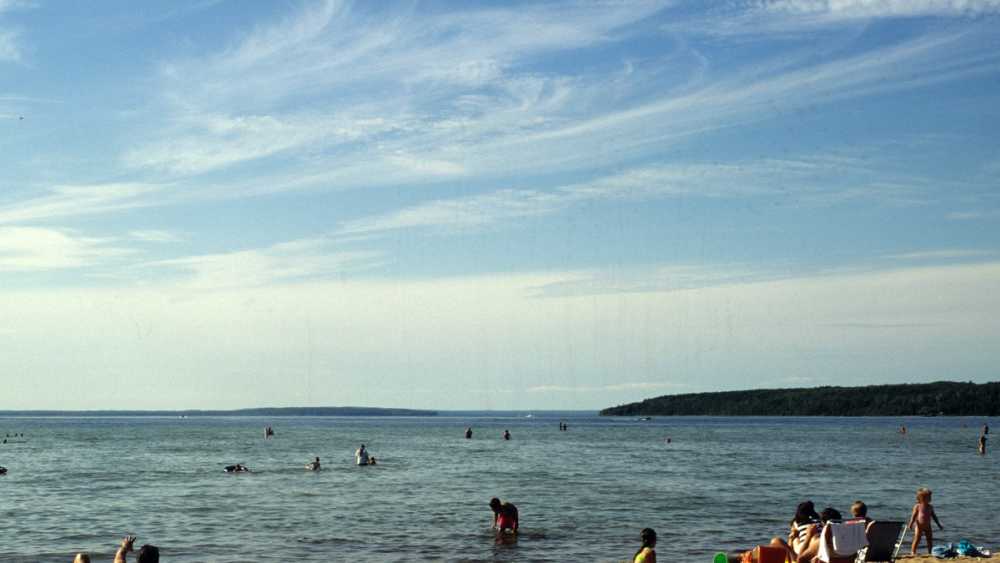 Burt Lake beach Burt Lake beach