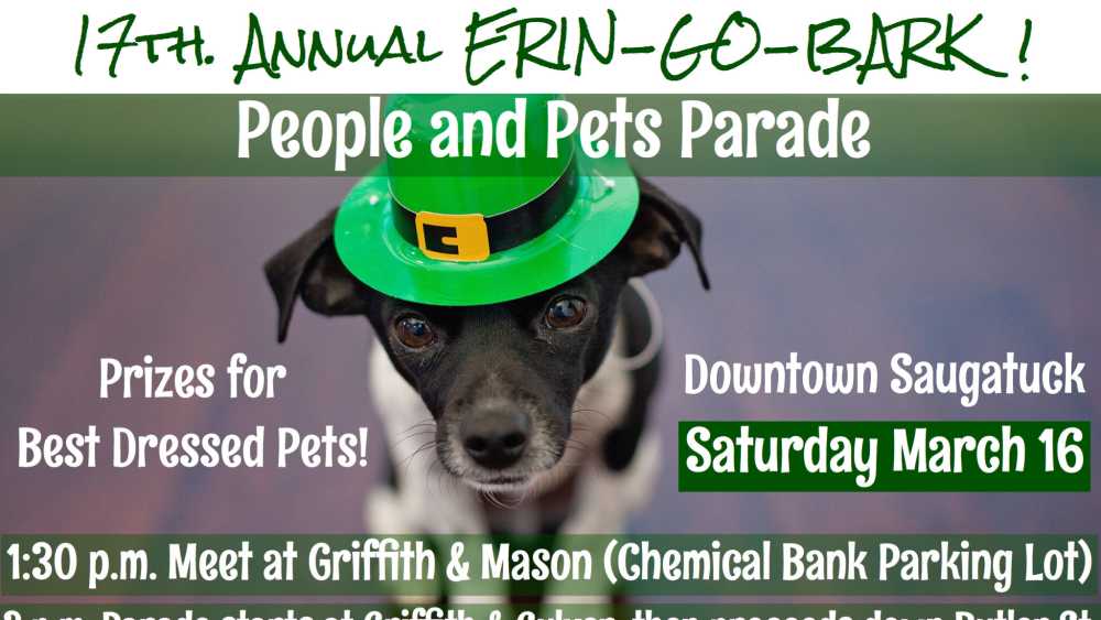 17th. Annual ERIN-GO-BARK! St. Patrick's Day Parade! 17th. Annual ERIN-GO-BARK! St. Patrick's Day Parade!
