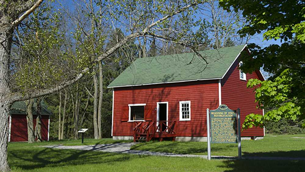 Higgins Lake Nursery building Higgins Lake Nursery building