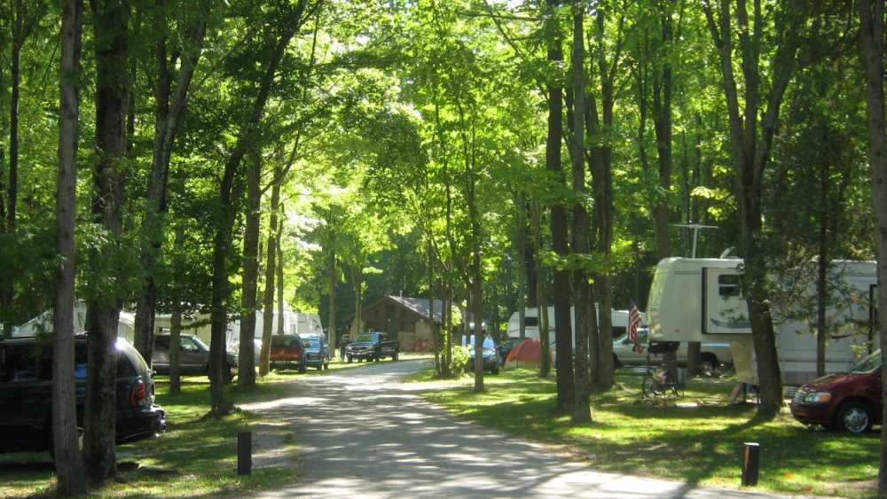 Campground at Harrisville State Park Campground at Harrisville State Park