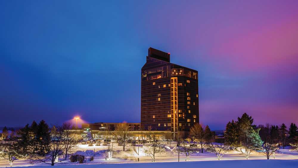 Resort Exterior in Winter Resort Exterior in Winter