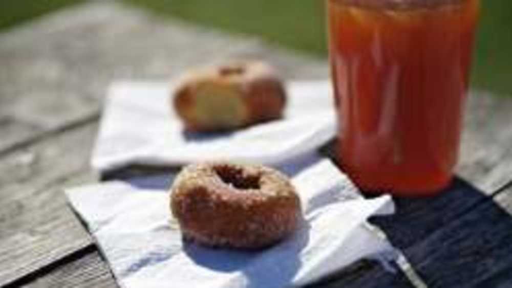 Cider and donuts Cider and donuts