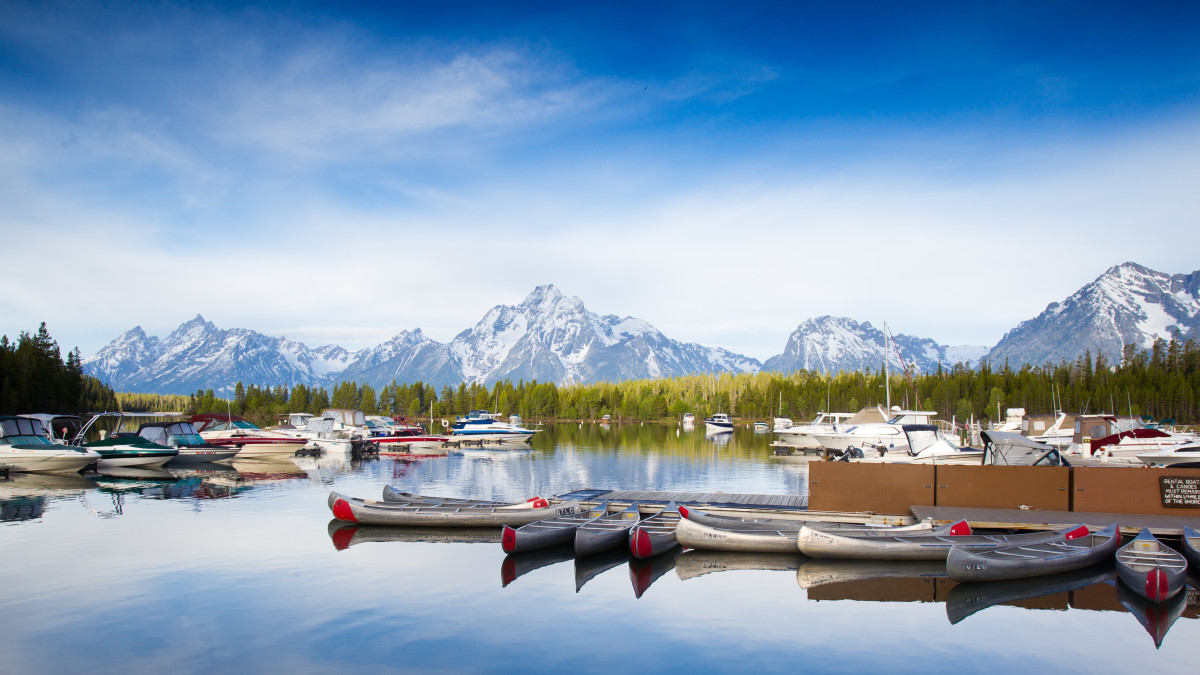 Colter Bay Village Log Cabins Moran Travel Wyoming. That's WY