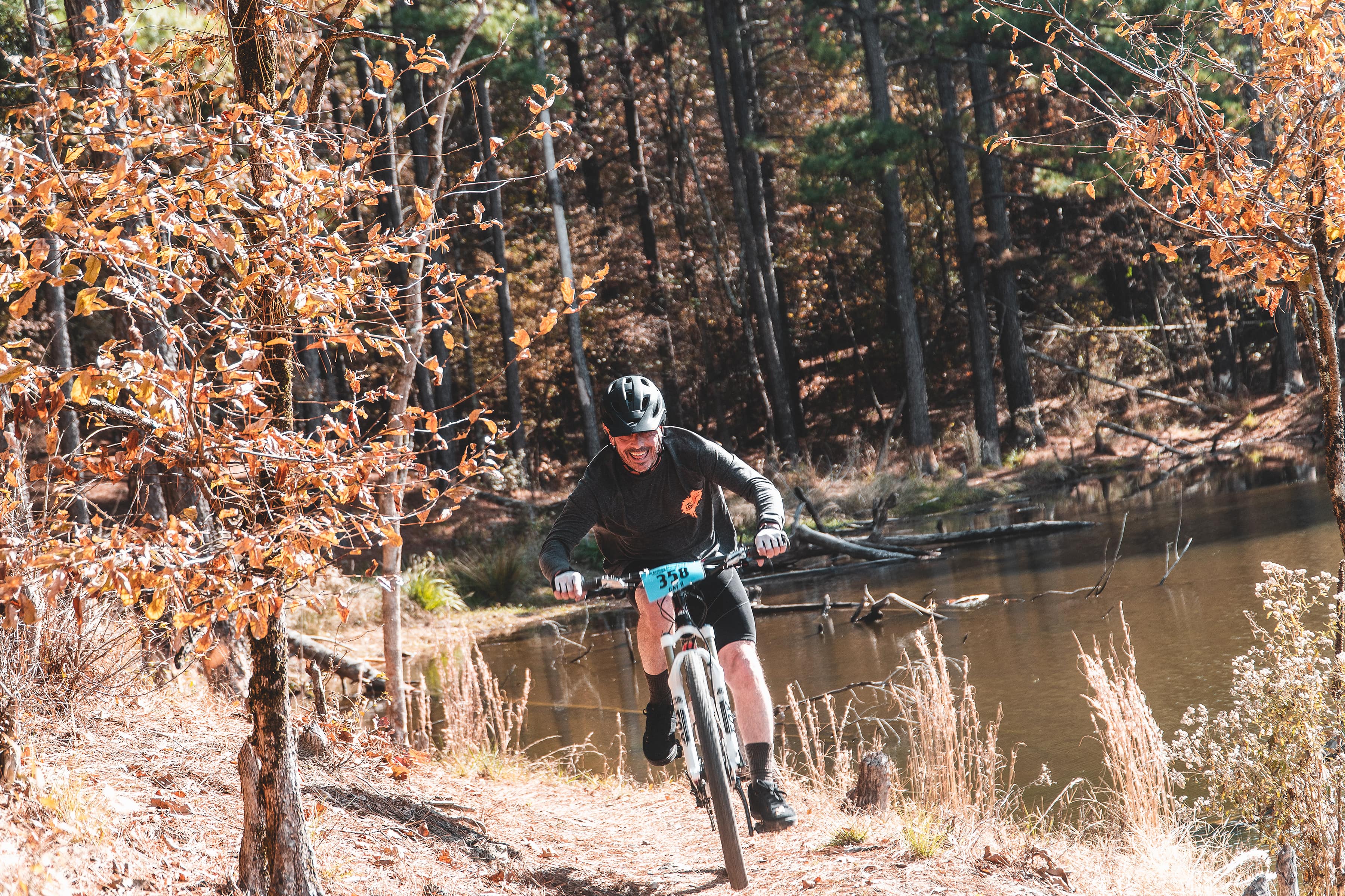 Biking on the Cedar Glades Trail