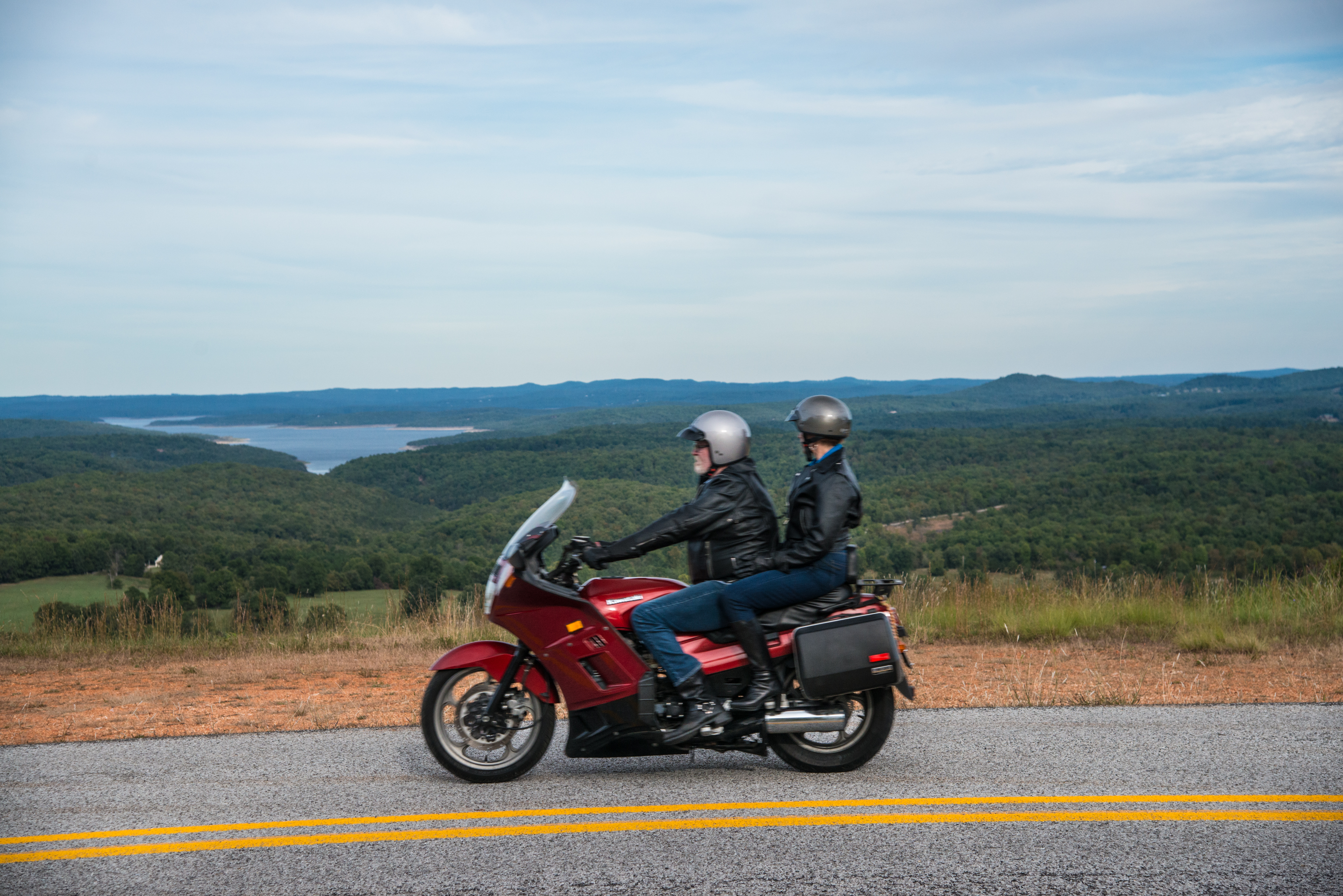 A motorcycle tour along the Peel Ferry Route