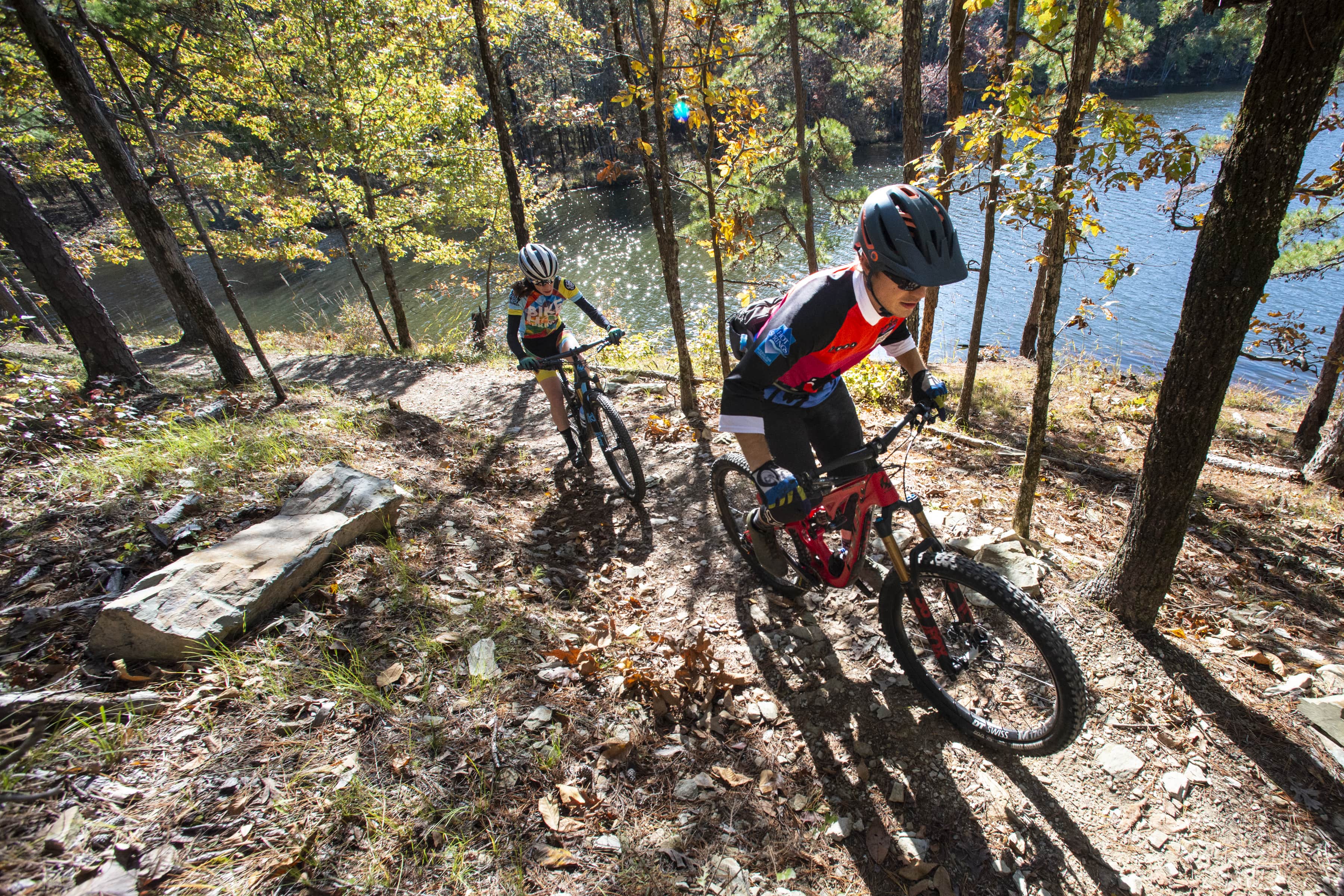 Mountain biking on the Northwoods Trail System