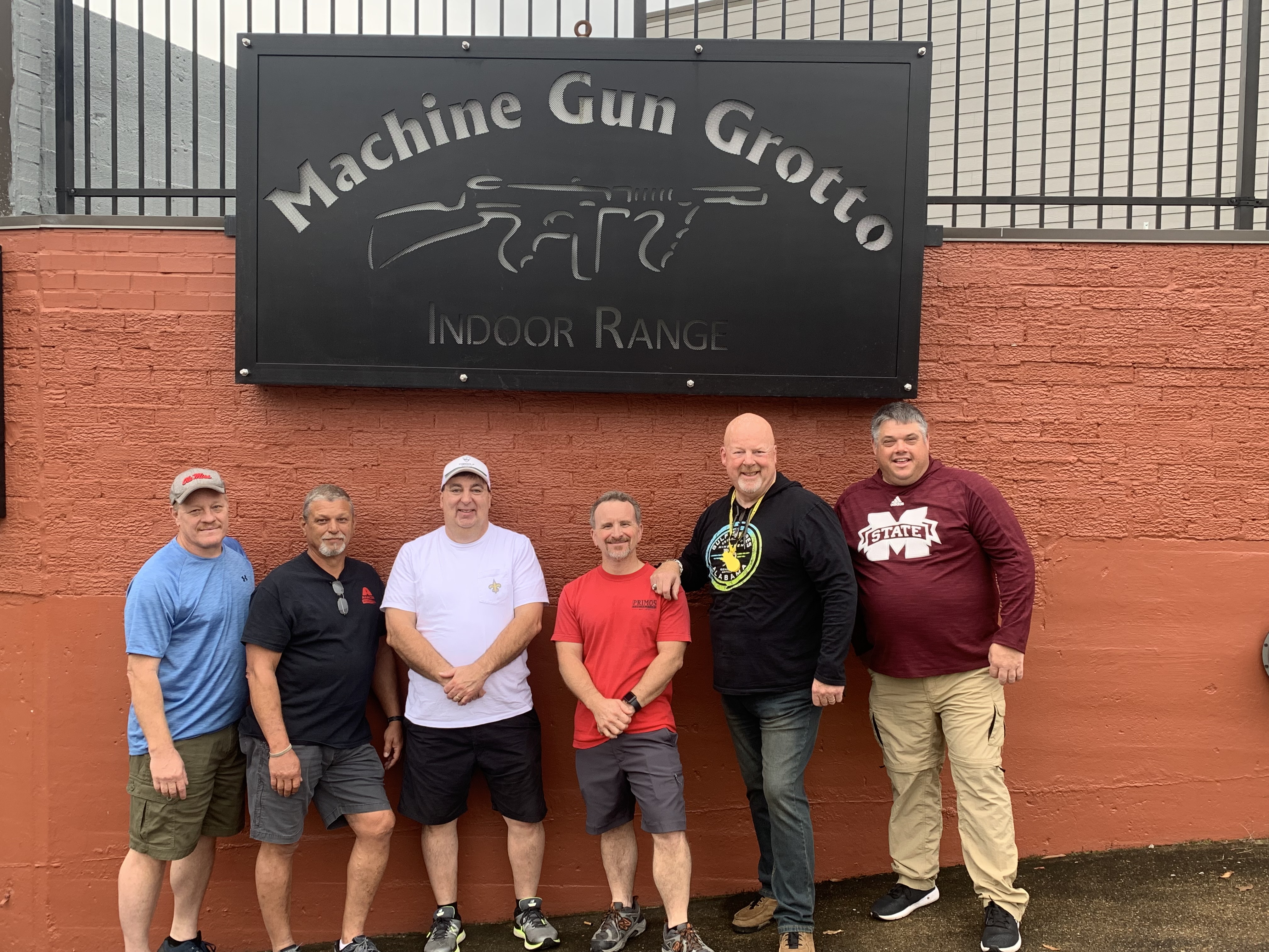 Bring your own firearms or rent some when  you get here. 