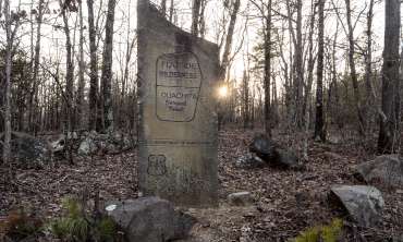Flatside Wilderness Ouachita National Forest marker