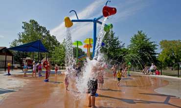 Splash Pad at Tyndall Park