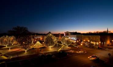 Bentonville Trail of Holiday lights