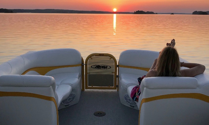 Sunset on DeGray Lake, Arkansas
