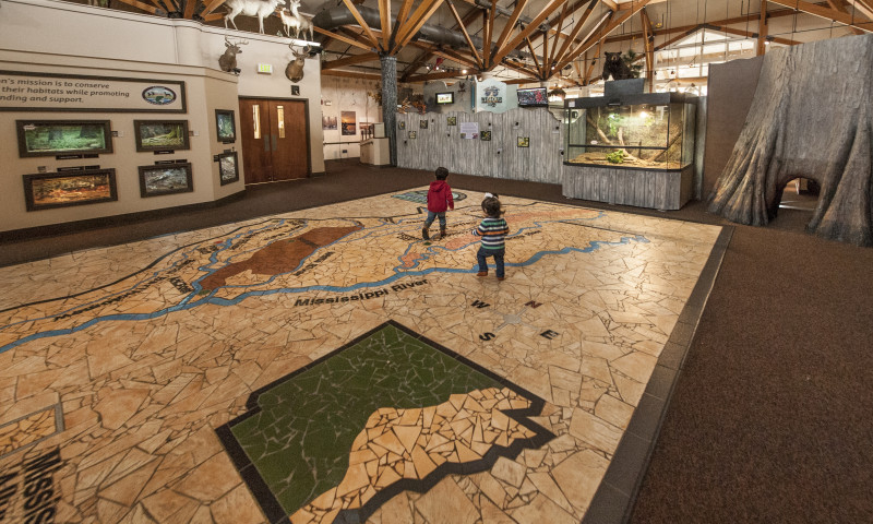 Governor Mike Huckabee Delta Rivers Nature Center