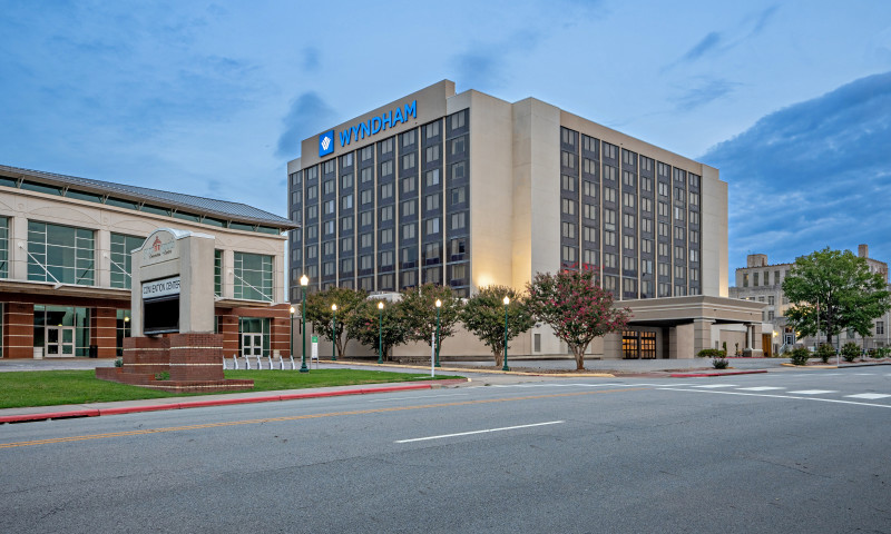 exterior of hotel building