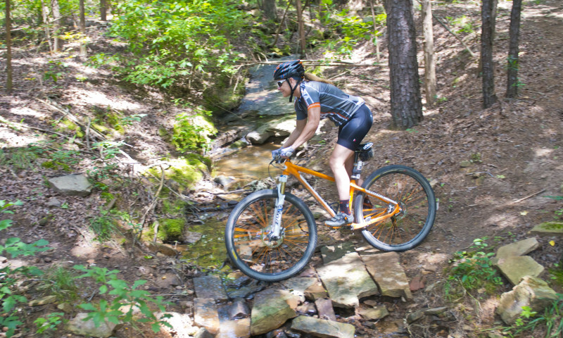 Mountain biking the Ouita Coal Company Trail