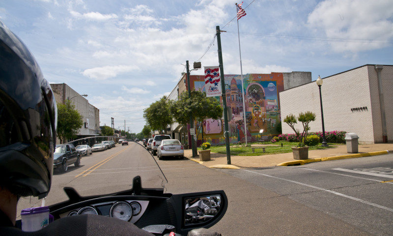 A motorcycle tour of the Camden Campaign