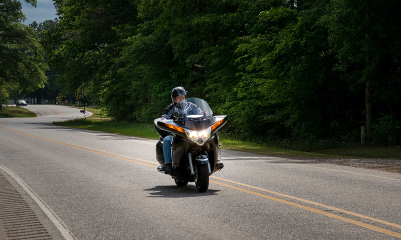 A motorcycle tour on the Arkansas Scenic 7 Byway